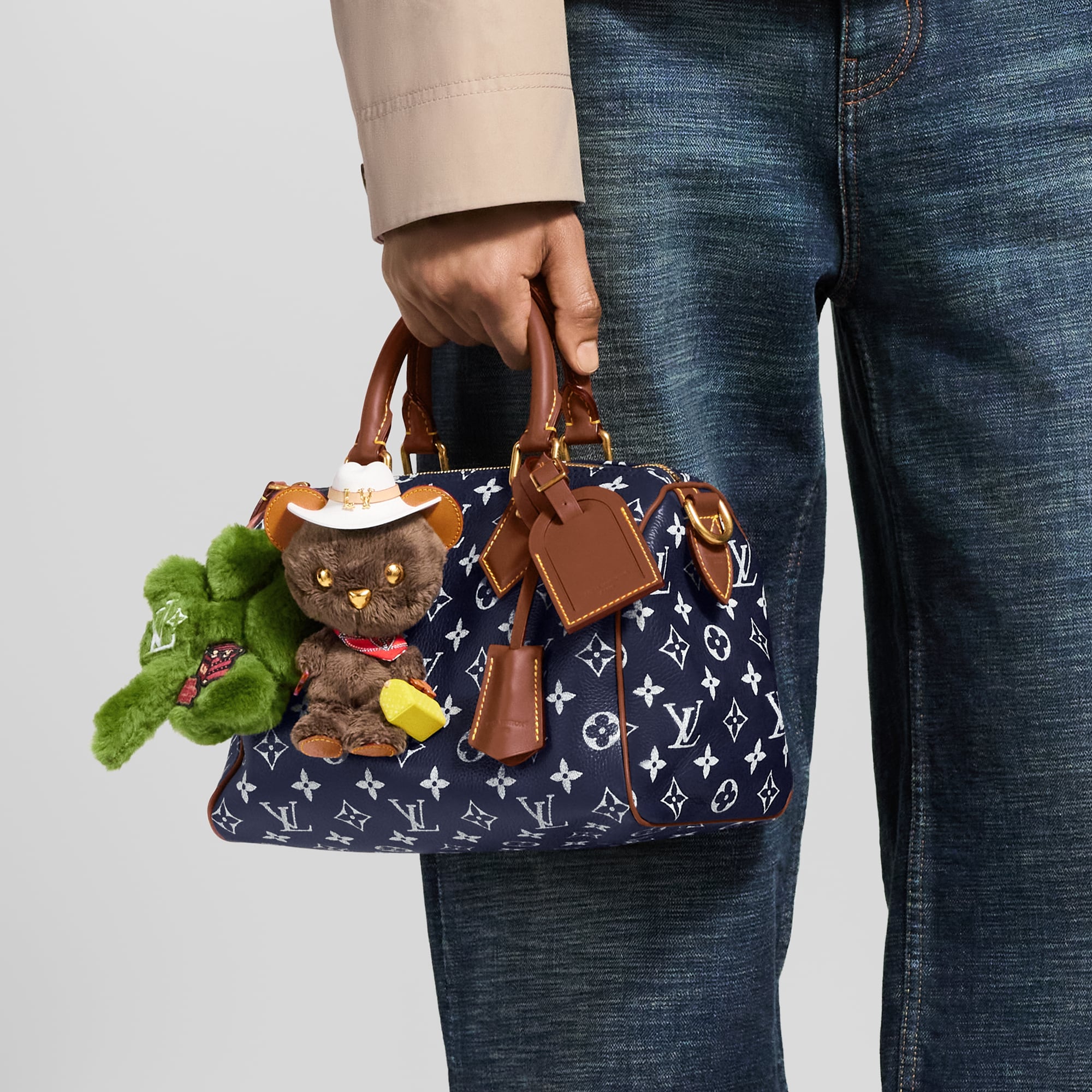 LV Louis Bear Bag Charm S00 - Men - Accessories | LOUIS VUITTON ®